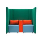ACOUSTIK Banquette acoustique modulaire espace collaboratif bureaux ouvert salle attente