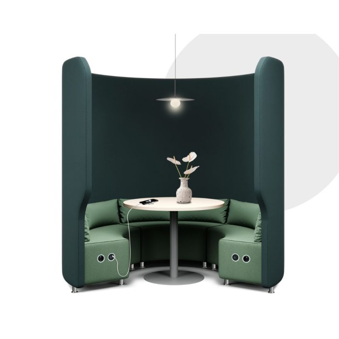 ACOUSTIK – Banquette acoustique modulaire pour espaces collaboratifs, bureaux ouverts et salles d’attente (4)