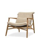 AUGUSTE Chaise Fauteuil Elegant Scandinave Confort Moderne Salle Attente