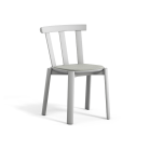 BJORN – Chaise En Bois Massif Avec Assise Rembourrée, Empilable Et Modulable Bureau et Espaces Collaboratifs (Copie) (1)
