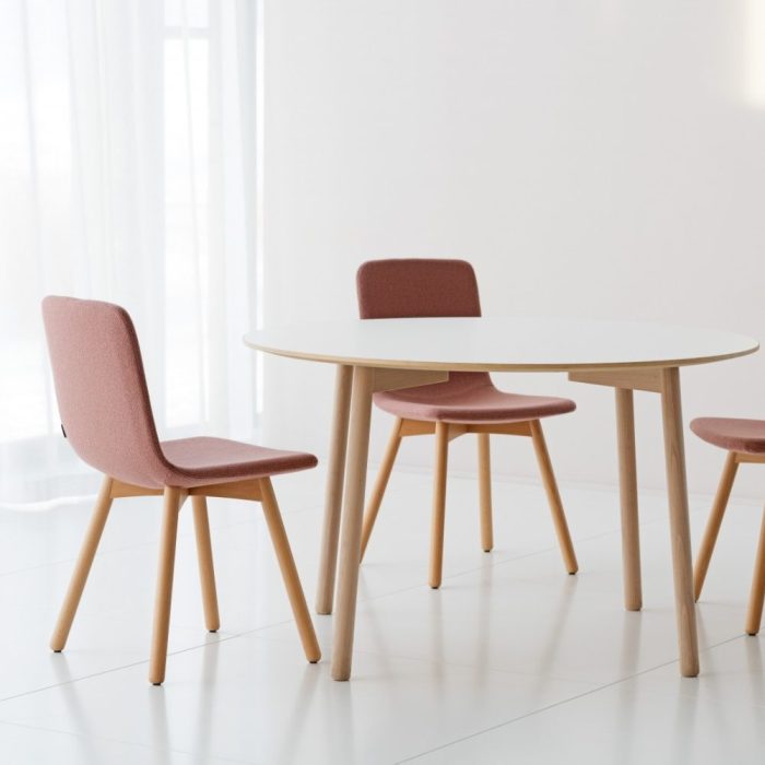 DIAZ — Chaise tapissée pour restaurants, bureaux et espaces d’accueil (4) DIAZ — Chaise tapissée pour restaurants, bureaux et espaces d’accueil (4)