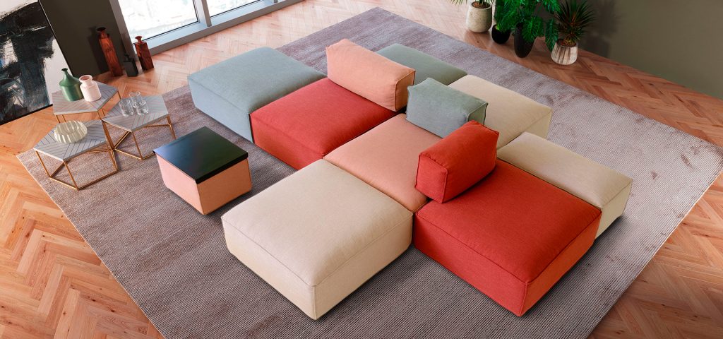 DOVE – Canapé modulable pour espaces créatifs et conviviaux