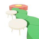FLOR – SERPENTINE Fauteuil Compact pour Hôtels, Espaces d’Accueil & Bureaux (2)