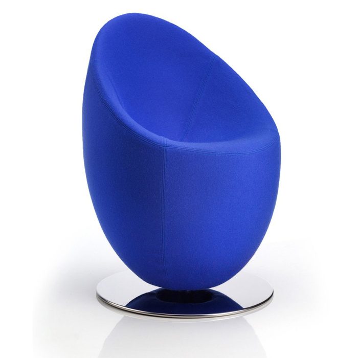 Fauteuil Pop Art oeuf ovoide salle d'attente Fauteuil Pop Art oeuf ovoide salle d'attente