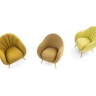 Fauteuils retro design art deco Bauhaus salle d'attente restaurant collection OTTO (5)