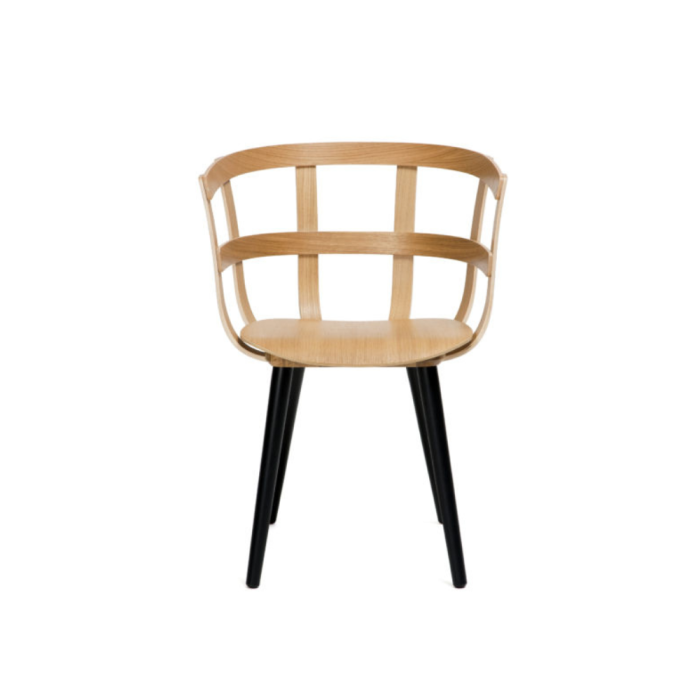 JULES – Petite Chaise Sculpturale en Bois pour Salles d'Attente et Espaces de Réunion (10) JULES – Petite Chaise Sculpturale en Bois pour Salles d'Attente et Espaces de Réunion (10)