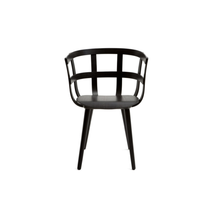 JULES – Petite Chaise Sculpturale en Bois pour Salles d'Attente et Espaces de Réunion (4) JULES – Petite Chaise Sculpturale en Bois pour Salles d'Attente et Espaces de Réunion (4)