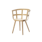 JULES – Petite Chaise Sculpturale en Bois pour Salles d'Attente et Espaces de Réunion (6)