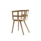 JULES – Petite Chaise Sculpturale en Bois pour Salles d'Attente et Espaces de Réunion (7)