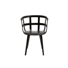 JULES – Petite Chaise Sculpturale en Bois pour Salles d'Attente et Espaces de Réunion (8)