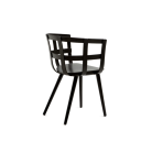 JULES – Petite Chaise Sculpturale en Bois pour Salles d'Attente et Espaces de Réunion (9)