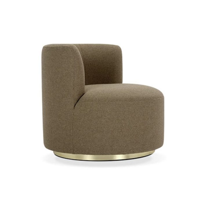 MALMO Fauteuil lounge bois lamine espace contemporain