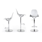 MOON tabouret design pivotant reglable bar bureaux espace daccueil
