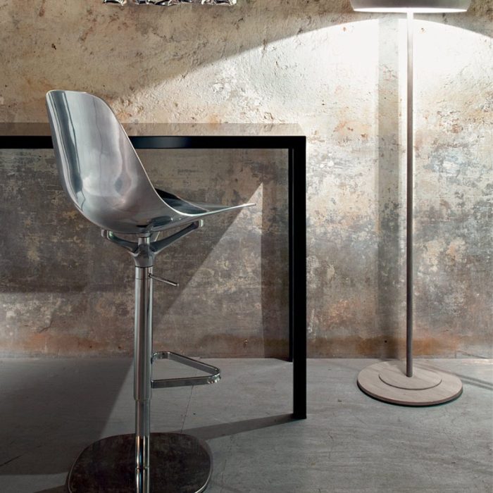 MOON – Tabouret design pivotant et réglable pour bars, bureaux et espaces d’accueil (3)