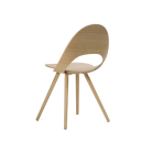 NORFOLK Chaise Bois Espace Accueillant Design Nordique
