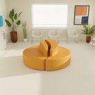 OZONE – Banquette Ronde Centrale Modulable pour Hôtel & Salle d’Attente3