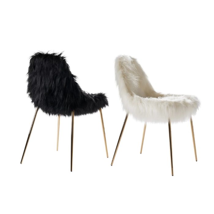 PELLICCIA Chaise design glamour cabinet salon espace accueil PELLICCIA Chaise design glamour cabinet salon espace accueil