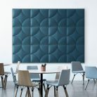 Panneau mural acoustique restaurant formes geometriques