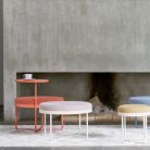 Poufs tabourets bancs design salle d'attente collection KALI 2