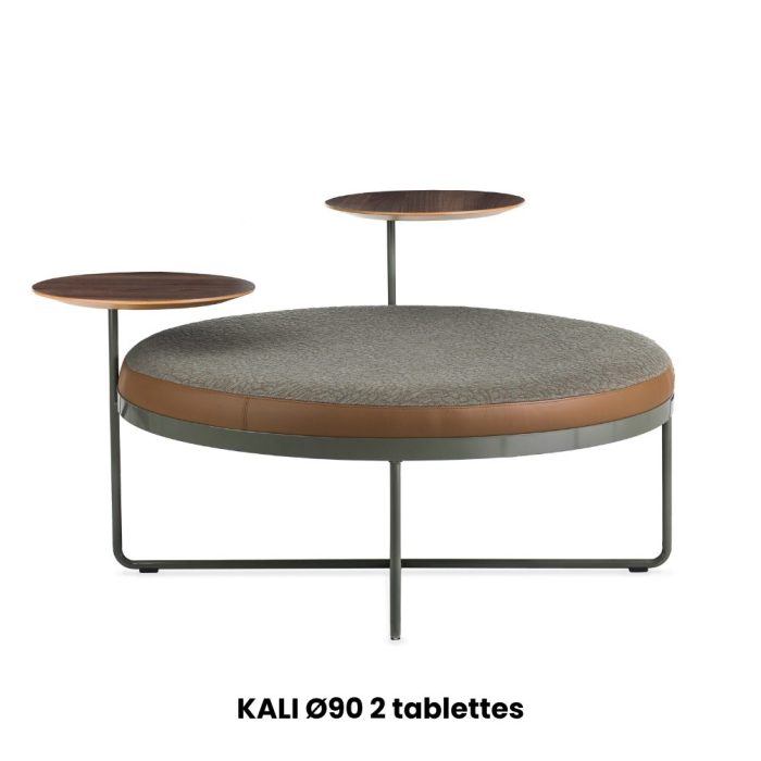 Poufs tabourets bancs design salle d'attente collection KALI 8