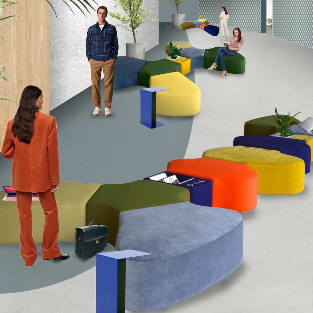 CLOUD-SPACE – Bancs et poufs avec flexibilité organique & design fonctionnel pour espaces professionnels et collaboratifs 1 CLOUD-SPACE – Bancs et poufs avec flexibilité organique & design fonctionnel pour espaces professionnels et collaboratifs
