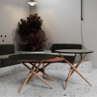 ANDORRA – Table basse design en bois massif, 3 hauteurs et diamètres disponibles (2)