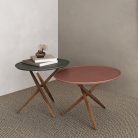 ANDORRA – Table basse design en bois massif, 3 hauteurs et diamètres disponibles (4)