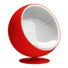 BALL CHAIR – Fauteuil capsule design pour espace lounge, hall d’hôtel ou médiathèque contemporaine (1)