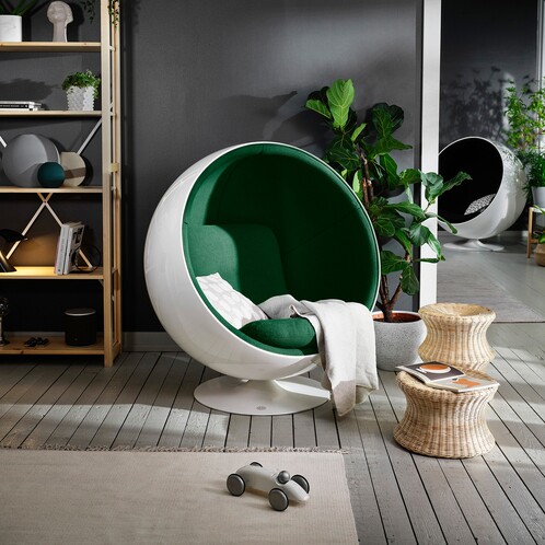 BALL CHAIR – Fauteuil capsule design pour espace lounge, hall d’hôtel ou médiathèque contemporaine (1) BALL CHAIR – Fauteuil capsule design pour espace lounge, hall d’hôtel ou médiathèque contemporaine (1)