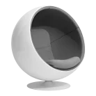 BALL CHAIR – Fauteuil capsule design pour espace lounge, hall d’hôtel ou médiathèque contemporaine (12)