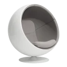 BALL CHAIR – Fauteuil capsule design pour espace lounge, hall d’hôtel ou médiathèque contemporaine (14)