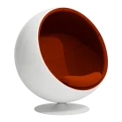 BALL CHAIR – Fauteuil capsule design pour espace lounge, hall d’hôtel ou médiathèque contemporaine (15)