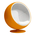 BALL CHAIR – Fauteuil capsule design pour espace lounge, hall d’hôtel ou médiathèque contemporaine (2)