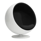 BALL CHAIR – Fauteuil capsule design pour espace lounge, hall d’hôtel ou médiathèque contemporaine (21)