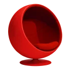 BALL CHAIR – Fauteuil capsule design pour espace lounge, hall d’hôtel ou médiathèque contemporaine (4)