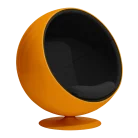 BALL CHAIR – Fauteuil capsule design pour espace lounge, hall d’hôtel ou médiathèque contemporaine (7)
