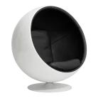 BALL CHAIR – Fauteuil capsule design pour espace lounge, hall d’hôtel ou médiathèque contemporaine (9)