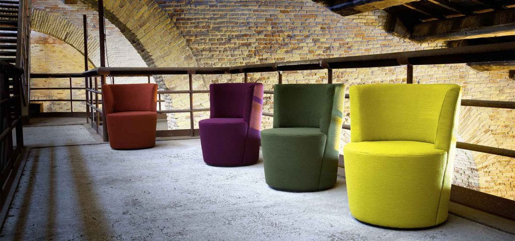 MAX – Fauteuil circulaire design pour zones de repos et lecture 1 MAX – Fauteuil circulaire design pour zones de repos et lecture