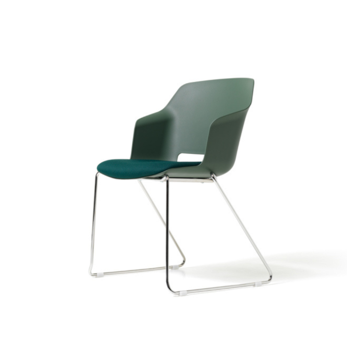BELLEVILLE – Bancs & Chaises de collectivité modulaire, design enveloppant - Salle d'attente (1)