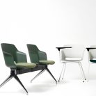BELLEVILLE – Bancs & Chaises de collectivité modulaire, design enveloppant - Salle d'attente (4)