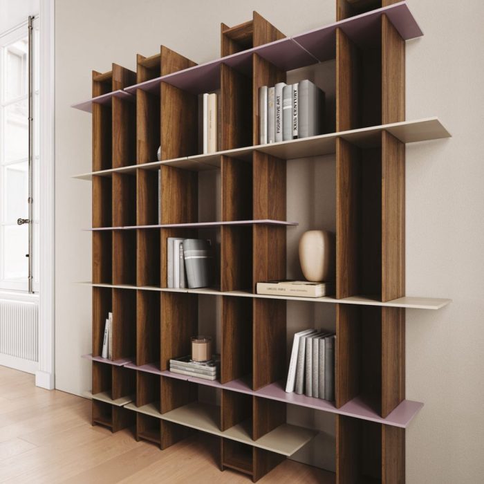 BHOPAL – Bibliothèque légère et modulable avec système d’encastrements simples (4) BHOPAL – Bibliothèque légère et modulable avec système d’encastrements simples (4)
