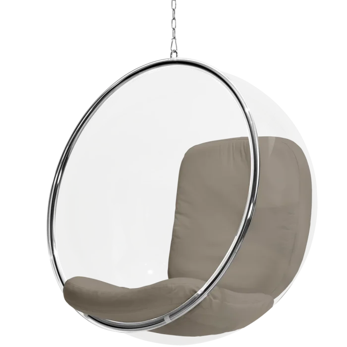 BUBBLE CHAIR – Fauteuil suspendu design pour espaces lounge et créatifs (1)