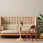 BUND – Chaise pliante en bois naturel pour espaces polyvalents (3)
