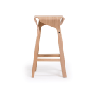 CLAY - Tabouret sculptural en bois cintré – design épuré et jeu de courbes (17)