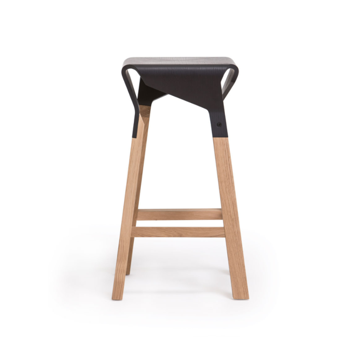 CLAY - Tabouret sculptural en bois cintré – design épuré et jeu de courbes (18) CLAY - Tabouret sculptural en bois cintré – design épuré et jeu de courbes (18)