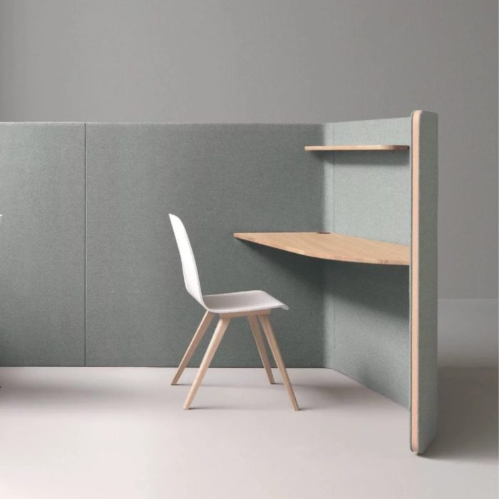 COCOON – Workstation modulaire pour bureaux open space, coworking et zones de concentration (5) COCOON – Workstation modulaire pour bureaux open space, coworking et zones de concentration (5)