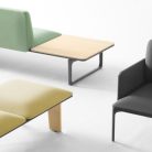 CORBY – Banquette modulaire aluminium et bois pour coworking, accueil ou espaces collaboratifs (10)