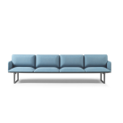 CORBY – Banquette modulaire aluminium et bois pour coworking, accueil ou espaces collaboratifs (8)