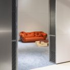 Canapé Nubola Gaetano Pesce – Canapé design contemporain au dossier mousse nuageuse pour salons et espaces d’accueil (8)