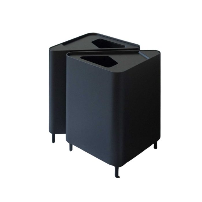 Corbeille design modulaire tri selectif interieur bureau salle attente espace public Corbeille design modulaire tri selectif interieur bureau salle attente espace public